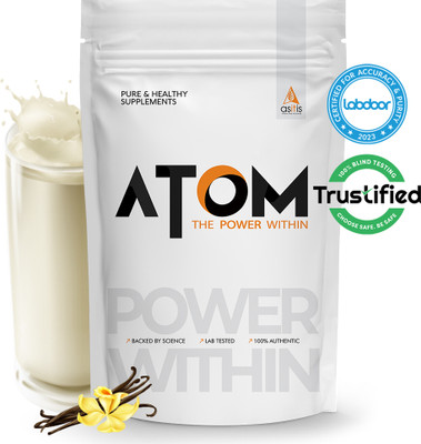 AS-IT-IS Nutrition ATOM Whey Protein(1 kg, French Vanilla)