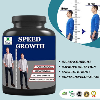 Zemaica Healthcare Max Height, Build Body Height, Height Increase Supplements, Powder, Pack of 1 Whey Protein(100 g, unflavoured)