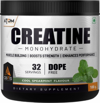 AS-IT-IS Nutrition AS-IT-IS ATOM Creatine Monohydrate 100g - 32 Servings, Cool Spearmint Creatine(100 g, Cool Spearmint)