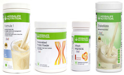 HERBALIFE FORMULA1KULFI 500 G PROTIEN 200 G ENERGY DRINK CINNAMON 50 G SHAKEMATE 500 G Protein Shake(1.25 kg, KULFI)