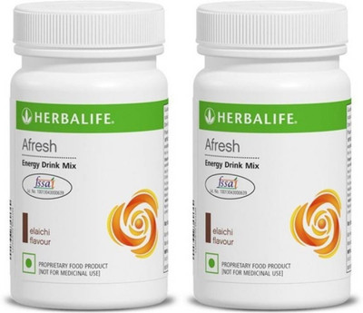 Herbalife Nutrition Herbalife Afresh energy drink mix combo Elaichi flavour 50*2 g Energy Bars(100 g, Elaichi)