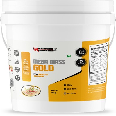 Animal Booster Nutrition Animal Booster Mega Mass Gold Weight Gainers/Mass Gainers(5 kg, Kesar Pista)