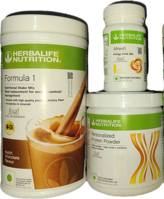 HERBALIFE F1 Shake Chocolate + Protein Powder 200 G + Afresh - Lemon Protein Shake(200 g, chocolate and lemon) HERBALIFE F1 Shake Chocolate + Protein Powder 200 G + Afresh - Lemon Protein Shake(200 g, chocolate and lemon)