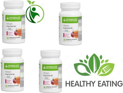 HERBALIFE AFRESH ENERGY DRINK KASHMIRI KAHAWA PACK OF -4 Energy Bars(4 No, KAHAWA)