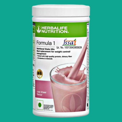 HERBALIFE 770Formula 1 Mix Rose kheer Nutritional Shake, 500g (White) Nutrition Bars(500 g, Vanilla)