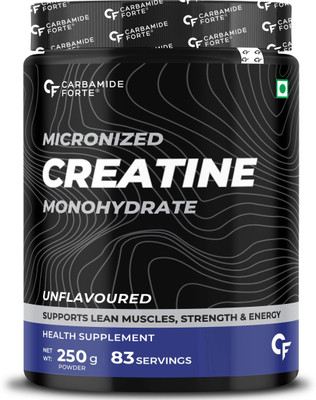 CARBAMIDE FORTE Creatine Monohydrate 250g | Creatine Powder for Lean Muscle & Strength Creatine(250 g, Unflavoured)