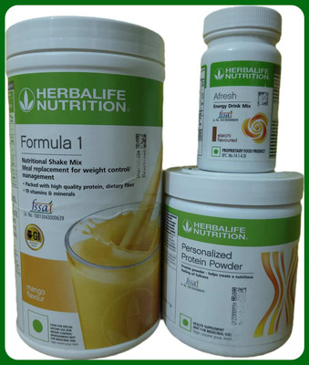 isha herbal store WEIGHT LOSS COMBO FORMULA 1 MANGO SHAKE PROTEIN POWDER 200GM AFRESH ELAICHI Protein Shake(3 g, mango shake, ppp200gm, afresh elaichi)