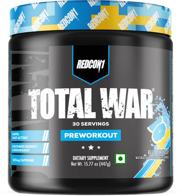 Redcon1 RC TOTAL WAR Pre Workout(441 g, BLUE LEMONADE)