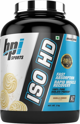 BPI Sports ISO HD Whey Protein(2 kg, Vanilla Cookie)
