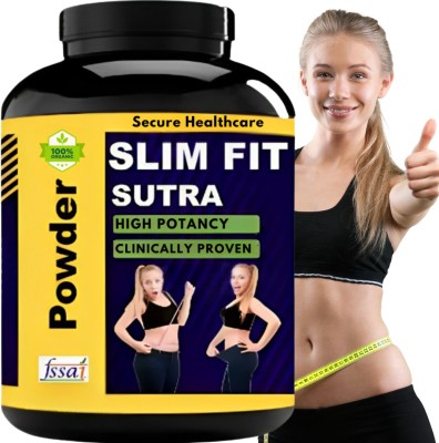 Secure Healthcare Slim Fit Sutra, Body Fat Control, Weight Loss, Pack of 1, Flavor Strawberry Whey Protein(100 g, Strawberry)