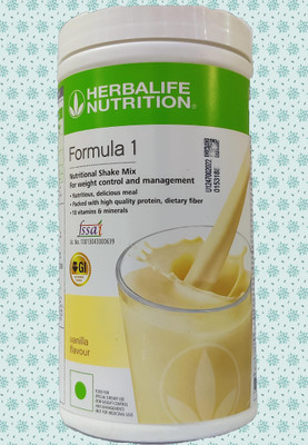 HERBALIFE Formula1 Shake -500 gm-Vanilla Nutrition Bars(500 g, Vanilla)