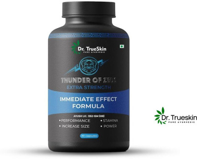 Dr.trueskin Thunder Of Zeus Capsules for energy daily wellness Pre Workout(30 Capsules, Unflavored)