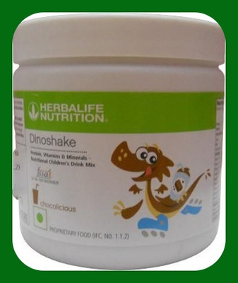 Herbal Nutrition Life Dinoshake Kids Drink Mix - Chocolate Flavor Plant-Based Protein(200 g, Chocolate)