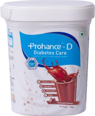 prohance D Sugar Free Protien Powder for Diabetes People to Manage Weight & Energy Whey Protein(400 g, Chocolate)