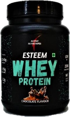 Active Nutritions ESTEME WHEY PROTEIN | 21.45g PROTEIN | 1.75g GLUTAMINE | 2.2g BCAA Whey Protein(1 kg, CHOCOLATE FLAVOUR)