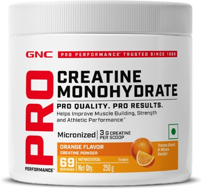 GNC Pro Performance Creatine Monohydrate (250gms) Creatine(0.25 kg, Orange)