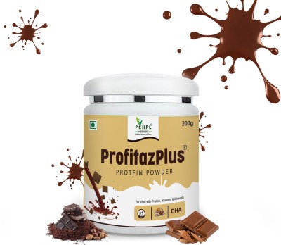 PCHPL Wellness Profitaz Plus Protein Powder (200 gm) | Sugar-Free | Chocolate Flavour Protein Blends(200 g, Chocolate)