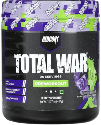 Redcon1 TOTAL WAR Pre Workout(441 g, SOUR GUMMY BEAR)