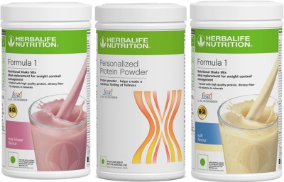 HERBALIFE Formula 1 Nutritional Shake Mix - Rose kheer And Protein 400 g For Weight Loss Protein Shake(1500 g, kulfi)