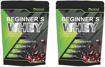 iso scoop nutrition nutrition beginner's whey chocolate 1kg Whey Protein(2 kg, chocolate)