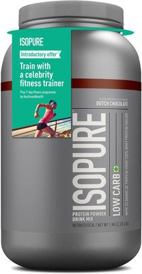 Isopure Low Carb Whey Protein Isolate Powder Whey Protein(1 kg, Dutch Chocolate)
