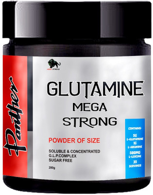 Panther GLUTAMINE MEGA STRONG Glutamine(200 g, RASPBERRY)