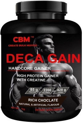 CBM DECA GAINER FOR MUSCLE GAIN Weight Gainers/Mass Gainers(1 kg, DELICIOUS CHOCOLATE)