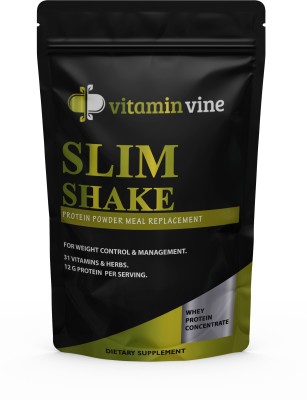 Vitaminvine Slim Shake Protein Powder For Weight Control and Management Premium (OL181) Protein Shake(300 g, Strawberry)