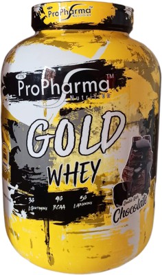 MUSCLE GOLD ProPharma Natural Gold Whey for Muscle Recovery 3g L-Glutamine, 5g L-Arginine Whey Protein(2.72 kg, DOUBLE RICH CHOCOLATE)