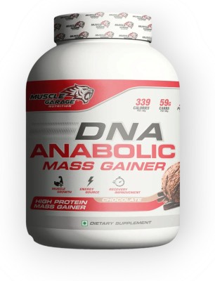 Muscle Garage Dna Anabolic mass gainer 6 lbs. Weight Gainers/Mass Gainers(2.7 kg, chocolate)