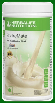 Herbal Nutrition Life SHAKE MATE Powder Plant Plant-Based Protein(500 g, Vanilla)