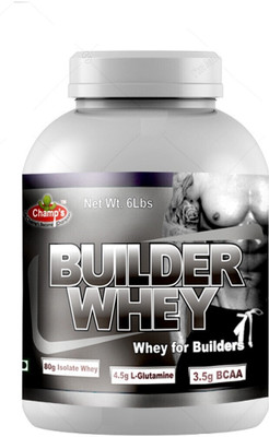 CHAMPS NUTRITION BUILDER WHEY Whey Protein(2.7 kg, CHOCOLATE)