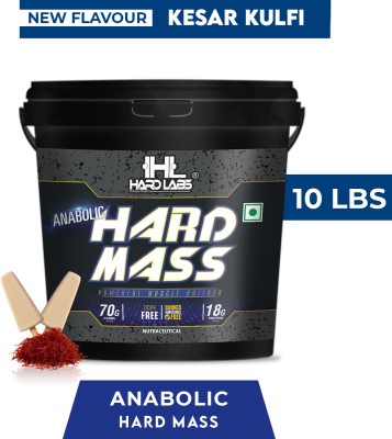 HARD LABS ANABOLIC HARD MASS 4.5 KG Weight Gainers/Mass Gainers(10 L, KESAR KULFI)