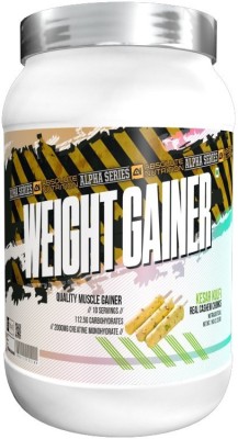 ABSOLUTE NUTRITION Alpha Series Weight Gainers/Mass Gainers(1 kg, Kesar Kulfi)