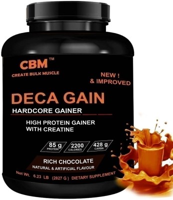 CBM DECA GAIN Weight Gainers/Mass Gainers(3 kg, DELICIOUS RICH CHOCOLATE FLAVOUR FOR WEIGHT GAIN)