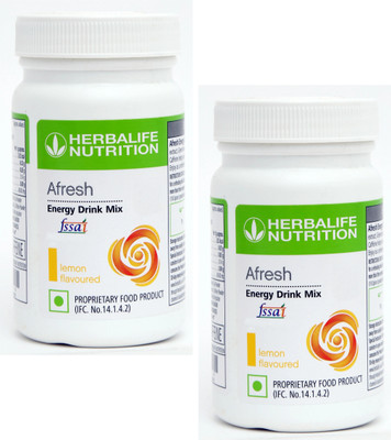 Herbalife Nutrition ENERGY DRINK MIX AFRESH LEMON 50g 2PCS Energy Bars(100 g, LEMON)