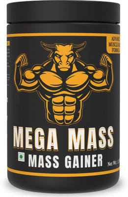 The Gromming guru Mega Mass - Advance Gaining Formula | Easy Source of Weight-Gaining Calories | Weight Gainers/Mass Gainers(500 g, Chocolate)