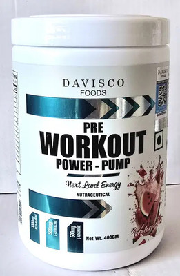 NPH Nutrition Power Hub Davisco Pre Workout PUMP Extreme Energy Increase Strength and Stamina 80 Serving Pre Workout(0.4 g, WATERMELON)