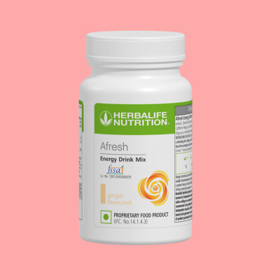 HERBALIFE AFRESH ENERGY DRINK MIX-GINGER Protein Shake(50 g, GINGER)