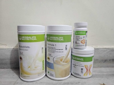 Herbalife Nutrition HERBALIFE KULFI SHAKE SHAKEMATE PROTEIN 200GM ELAICHI AFRESH Protein Shake(1200 g, KULFI)