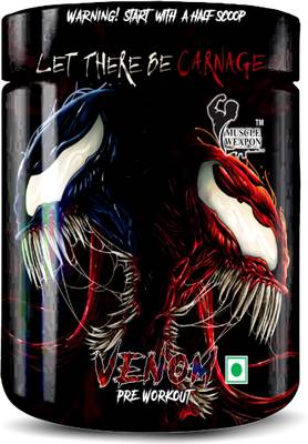 Muscle Weapon Venom Preworkout, 30 Servings, Pump| Endurance| Stamina Pre Workout