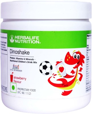 Herbalife Nutrition Dinoshake Kids Drink Strawberry Flavor Protein Shake Protein Blends(200 g, Strawberry)