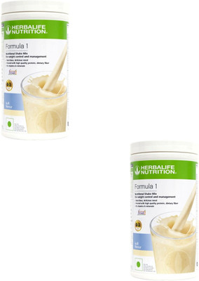 Herbalife Nutrition Formula 1 Shake Kulfi Flavour For Weight Loss 2 PCS Protein Shake(1000 g, KULFI)
