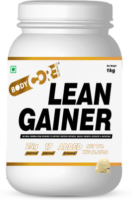 Body Core Science Lean Gainer-1kg Whey Protein(1 kg, Vanilla)