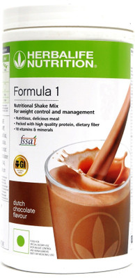HERBALIFE Formula 1 Protein Shake Mix - Chocolate Flavor For Weight Loss & Management Protein Shake(500 g, CHOCOLATE)