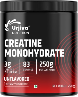 Urjiva NUTRITION Creatine Monohydrate Unflavored Dietary Supplement Creatine(250 g, Unflavored)