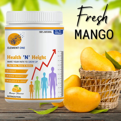 JIVAN SHREE Health N Height Powder Mango Flavour Nutritious Drink Mix for Growing(200 g)