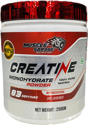 Muscle Garage CREATINE MONOHYDRATE Creatine(12 g, UNFLAVOURED)