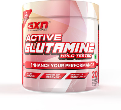 GREENEX NUTRITION Active Glutamine For Muscle Recovery | Prevents Lean Muscle loss | Boost Immune Glutamine(100 g, Unflavoured)