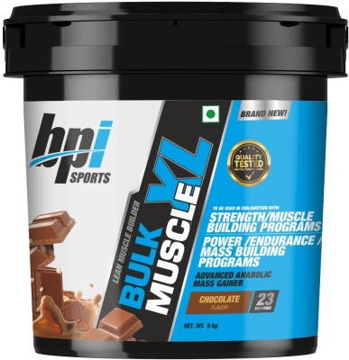 BPI Sports Bulk Muscle XL Weight Gainers/Mass Gainers(5 kg, Chocolate)